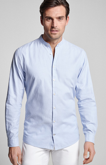 Hemd Habakuk in Hellblau