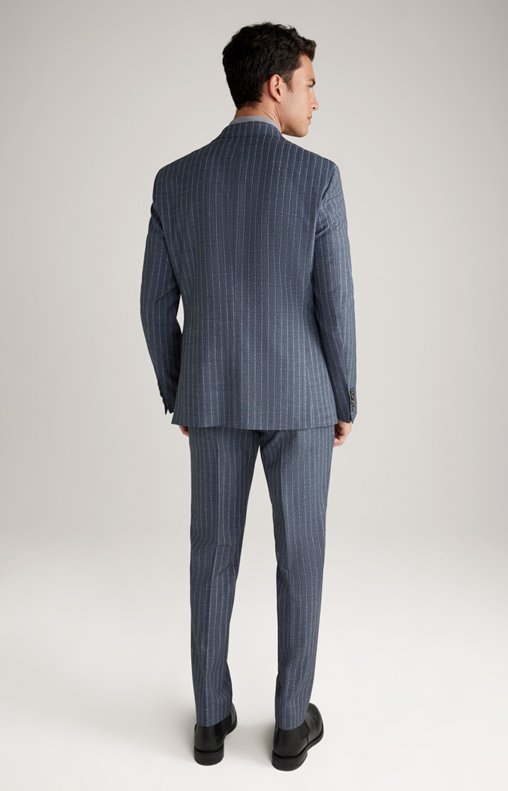 Haspar-Bloom Suit in Blue Stripes