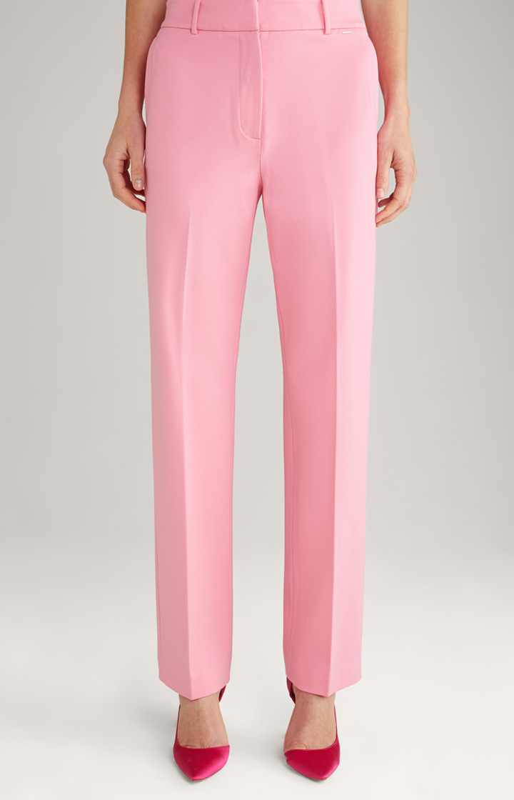 Spodnie marlenki w kolorze różowym