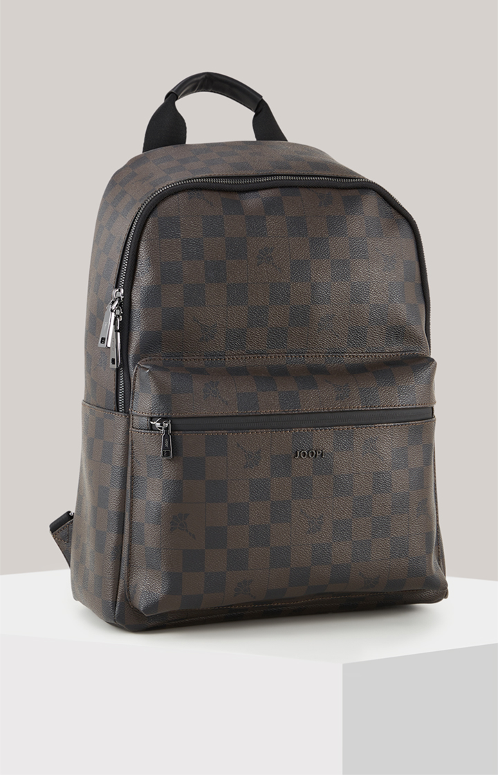 Cortina Piazza Miko Backpack in Seal Brown