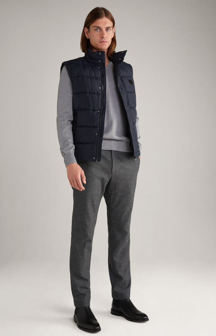 Quilted Waistcoat in Navy