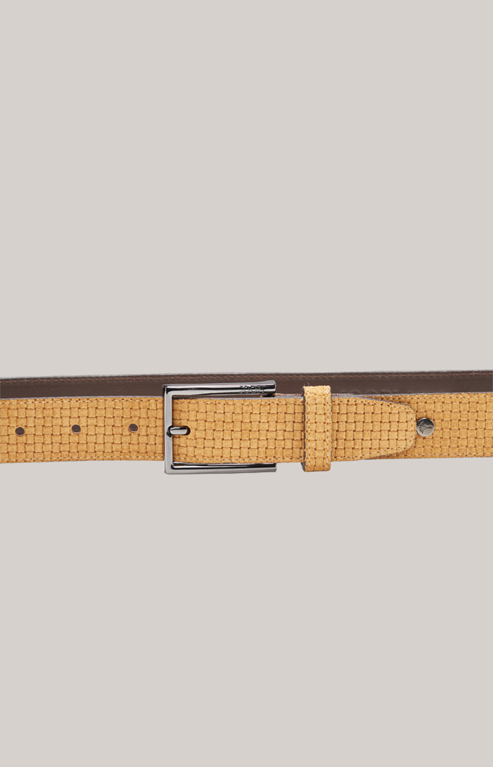 Leather Belt in Cognac