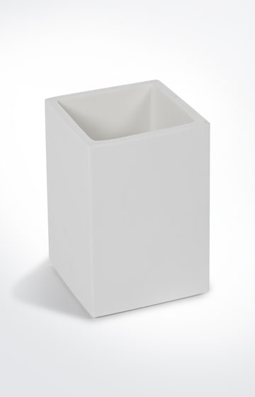 Kosmetik-Behälter Bathline, Weiß