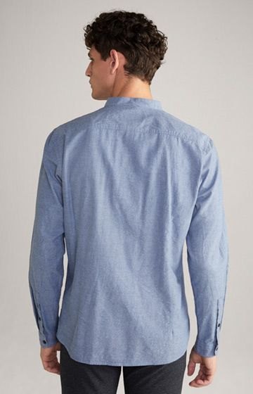 Baumwoll-Hemd Hedde in Blau