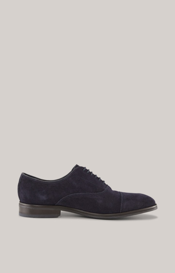 Velluto Kleitos Lace-up Shoes in Dark Blue
