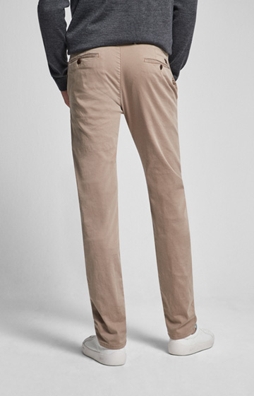 Hose Steen in Dunkelbeige