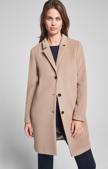 Oversize Mantel Cerry in Beige