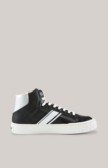 Lista Marna High-Top Trainers in Black/White