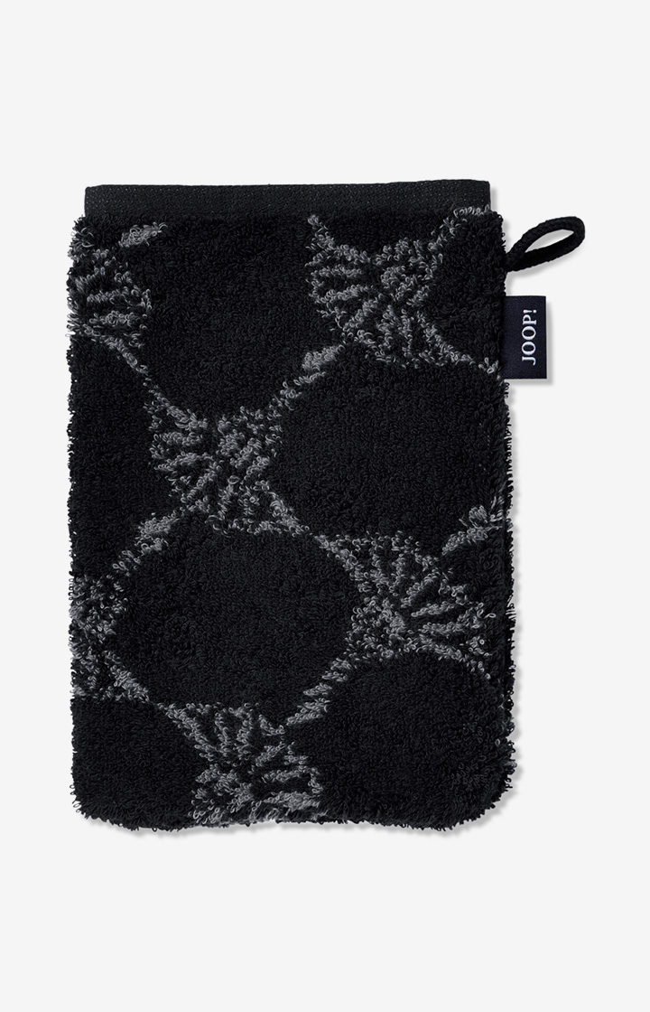 JOOP! UNI CORNFLOWER CLASSIC cornflower sauna towel in black