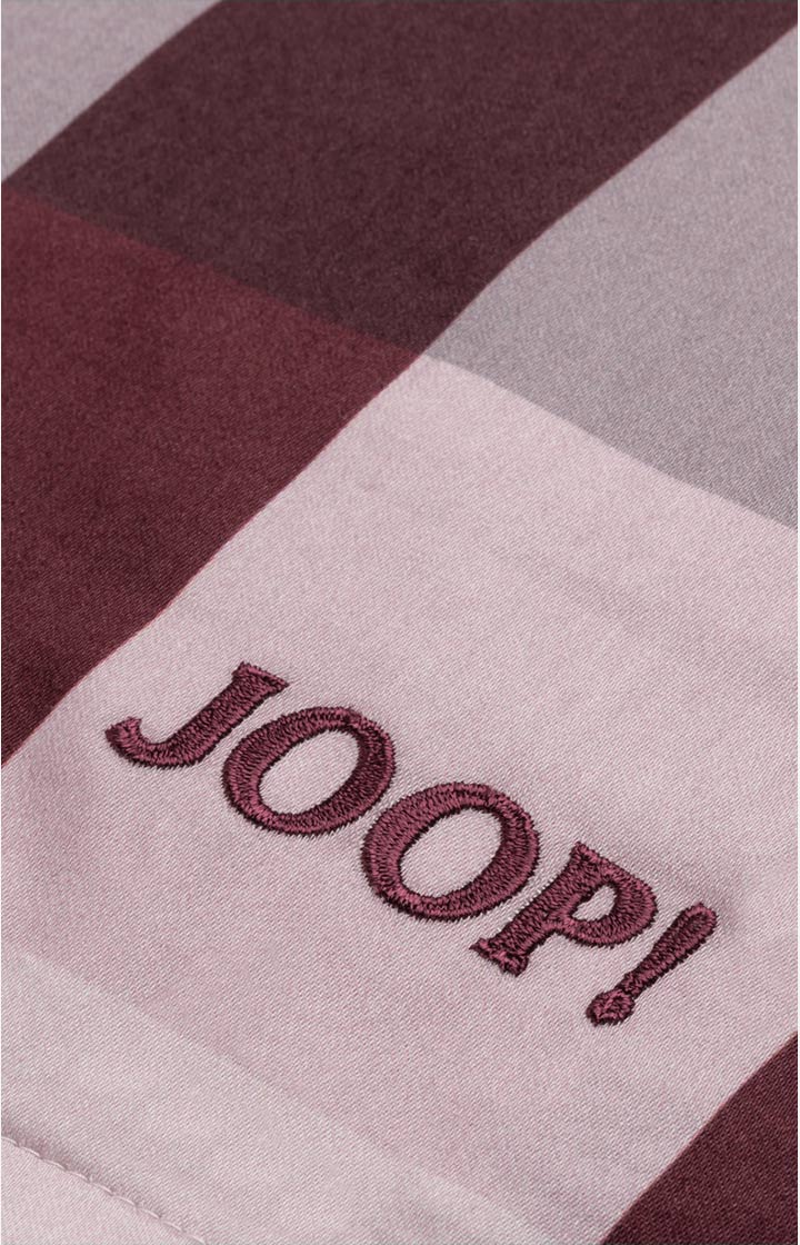 JOOP! CHECKS bedlinen in pink