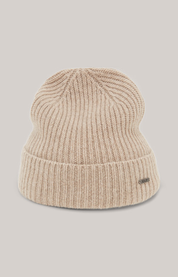 Fenol Knitted Hat in Light Brown