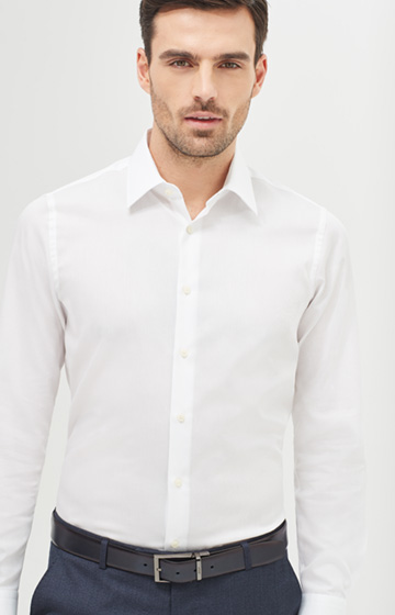 Hemd Pierce in Weiß