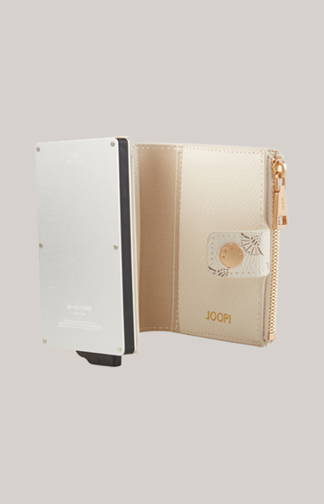 Leads to product detail page "Cortina C-Four Card Holder in Off-White"