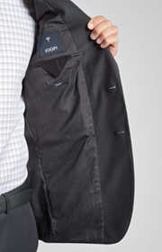 Anzug Herby-Blayr in Mittelgrau gemustert