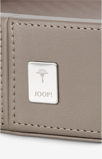 JOOP! Homeline - Rundes Tablett in Grau, groß