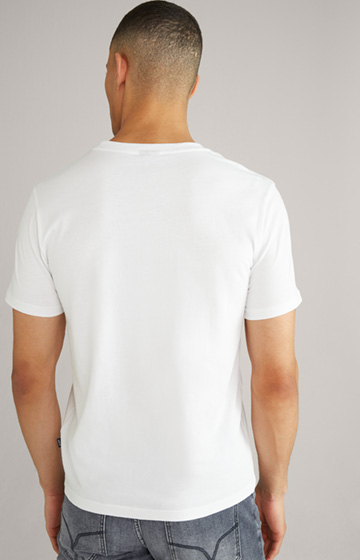 T-shirt Alphis w białym kolorze