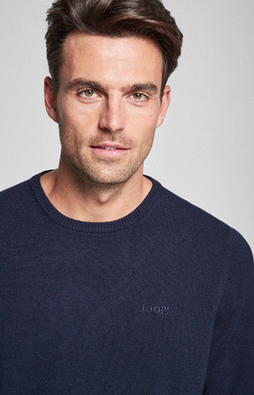 Pullover Nero in Navy