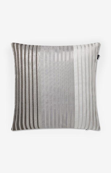 Kissenhülle Chain, Beige gestreift