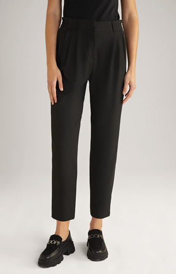 Twill Trousers in Black