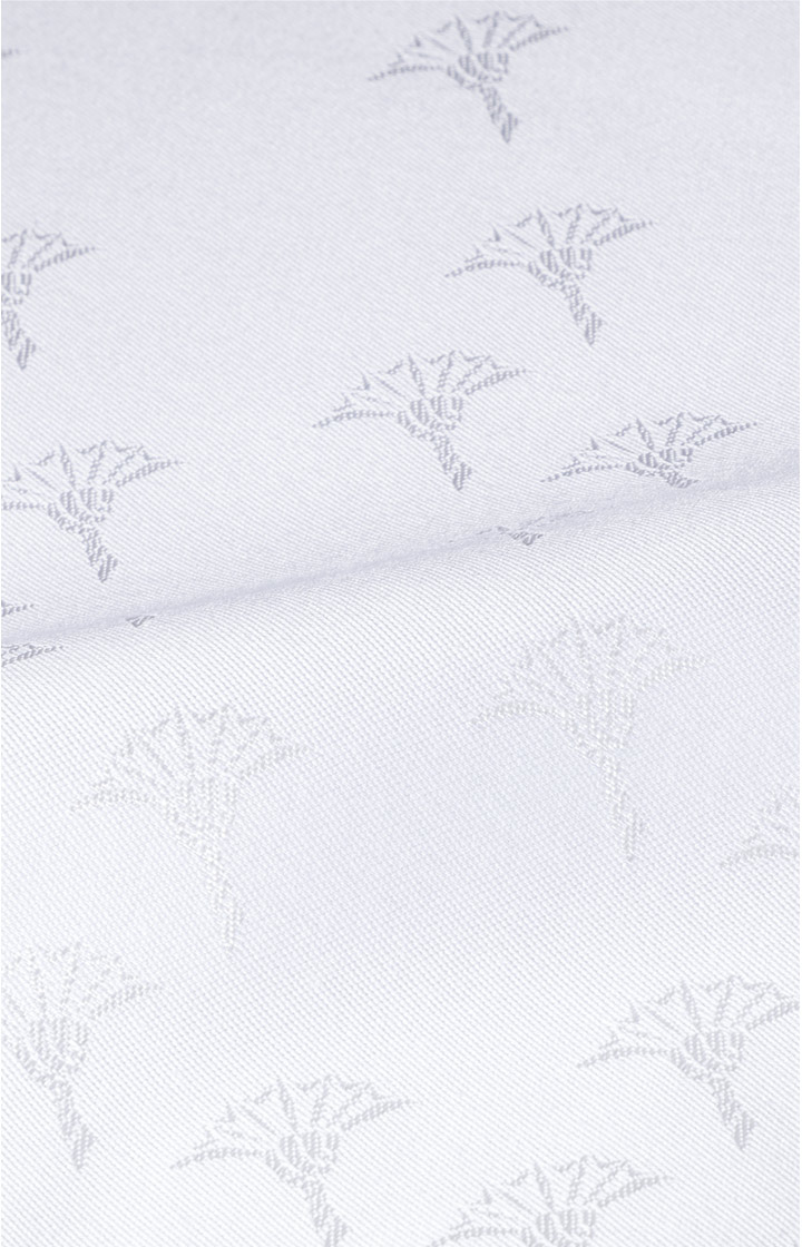 Faded Cornflower Place Mats Pack of 2 in White - Set of 2, 36 x 48 cm