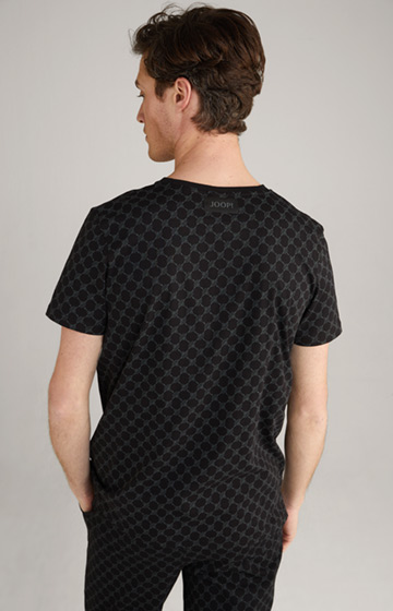 Loungewear T-shirt in Black