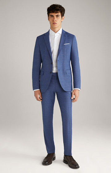 Herby-Blayr Modular Suit in Blue Mélange