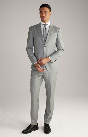 Herby-Blayr Modular Suit in Grey Melange