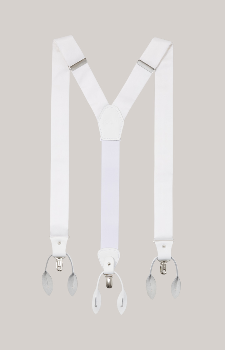 Silk Braces in Off-white