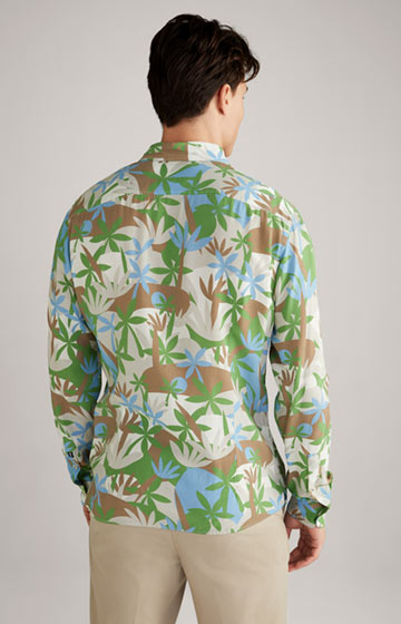 Hanson Shirt in a Green Pattern
