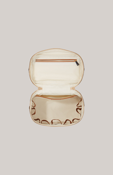 Leads to product detail page "Cortina Flora Beauty Case in Off-white"