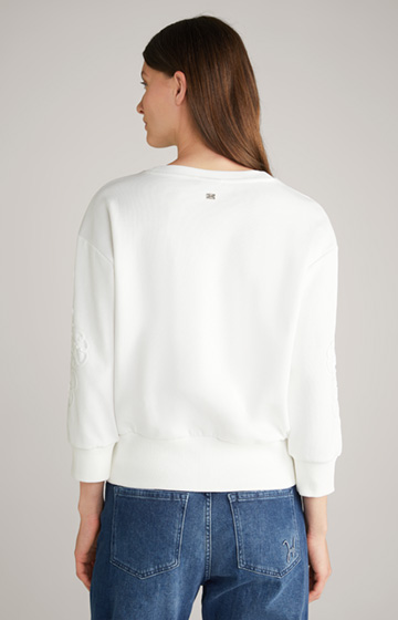Sweatshirt in Cream