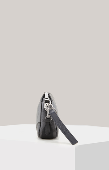 Mazzolino Jasmina shoulder bag in black/grey