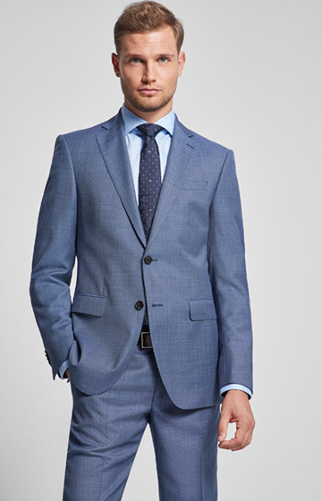 Baukasten-Sakko Finch in Blau