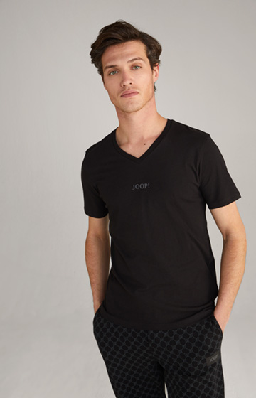 2-Pack of Fine Cotton T-Shirts in Black