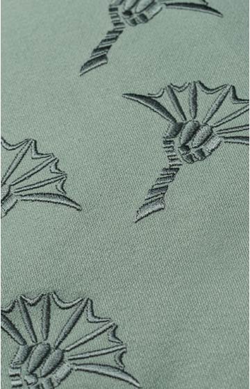 JOOP! FADED CORNFLOWER Decorative Cushion Cover in Mint, 50 x 50 cm