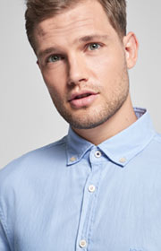 Hemd Haven in Hellblau