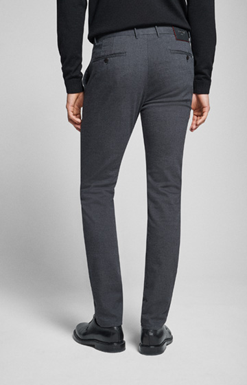 Hose Steen in Navy meliert