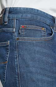Jeans Mitch in Mittelblau 