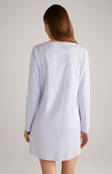 Long Loungewear Shirt in Lavender