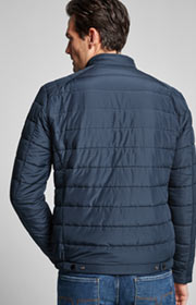 Steppjacke Nylson in Dunkelblau