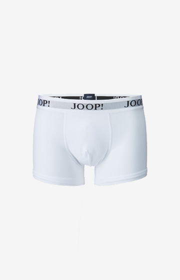 3er-Pack Fine Cotton Stretch Boxer in Weiß/Schwarz/Grau meliert