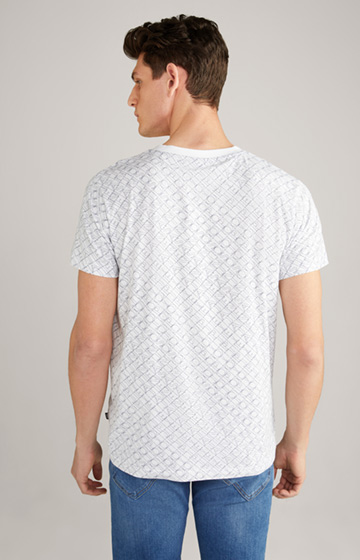 T-shirt Aivaros w kolorze białym