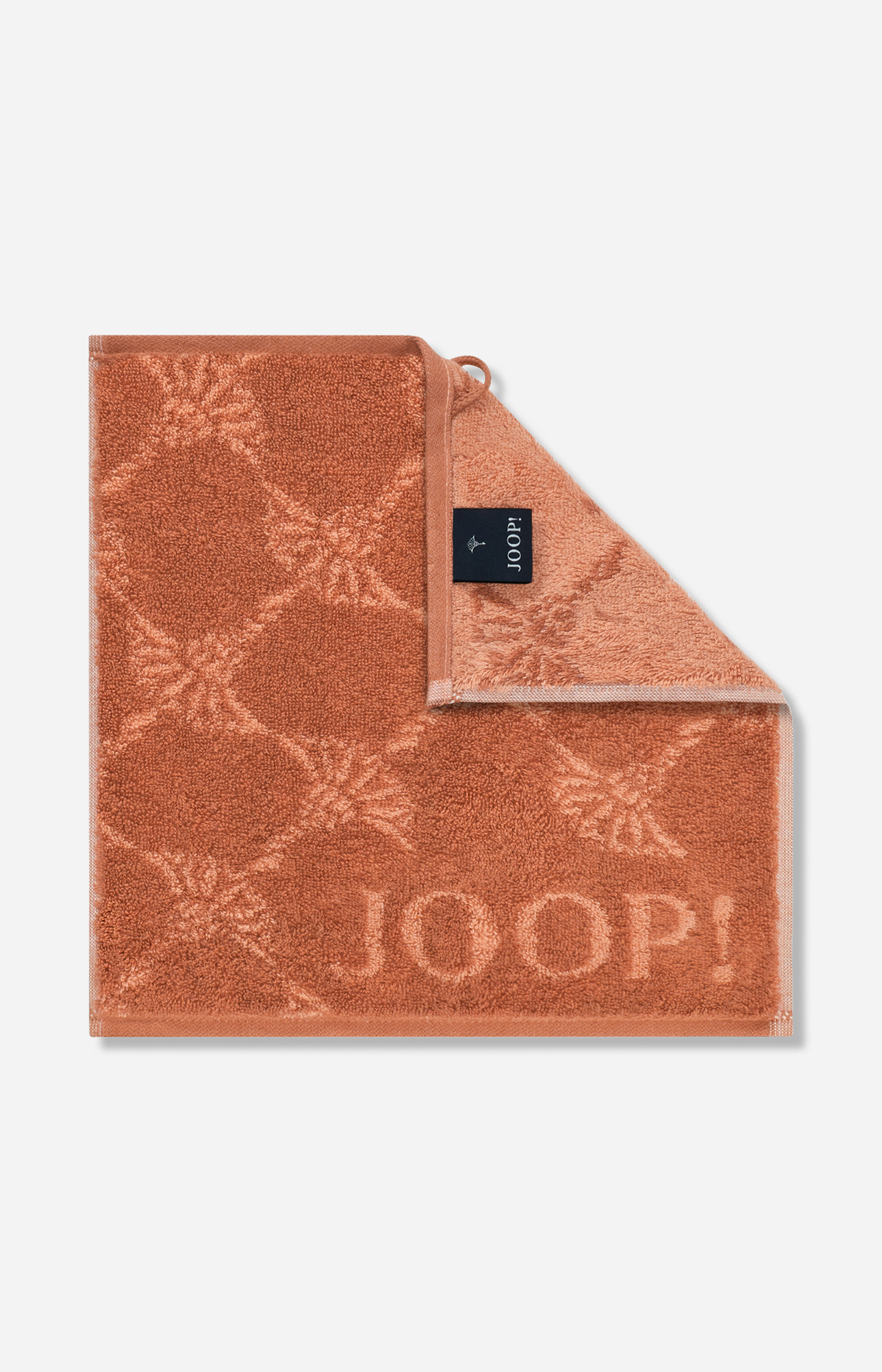 JOOP! CLASSIC CORNFLOWER face cloth in copper - in the JOOP! Online Shop