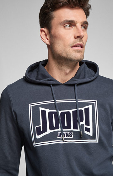 Sweatshirt Hoodie Alarik in Navy