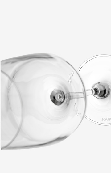 Single Cornflower white wine glass - set of 2