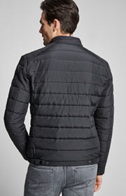 Steppjacke Nylson in Schwarz