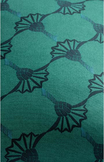 Bettwäsche Cornflower Double in Emerald Green, Grün-Petrol