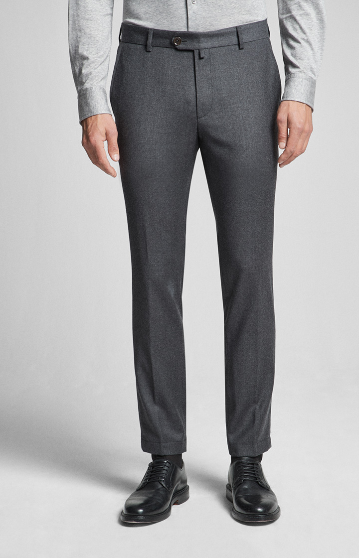 Hose Hank in Anthrazit meliert