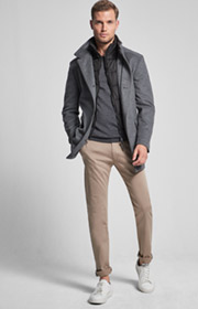 Hose Steen in Dunkelbeige