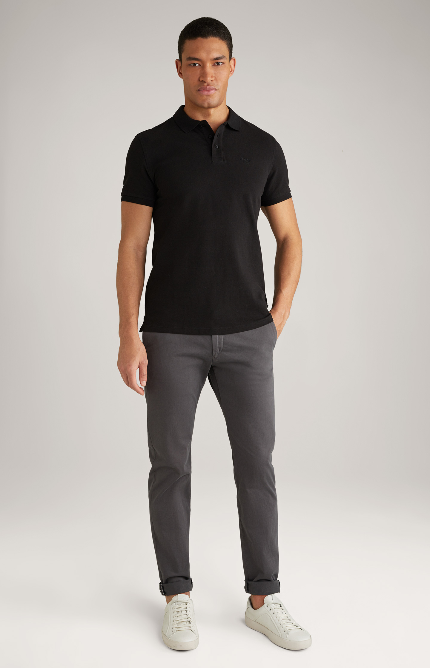 Indian Needle Grey Formal Shirt with black detailing – Jompers